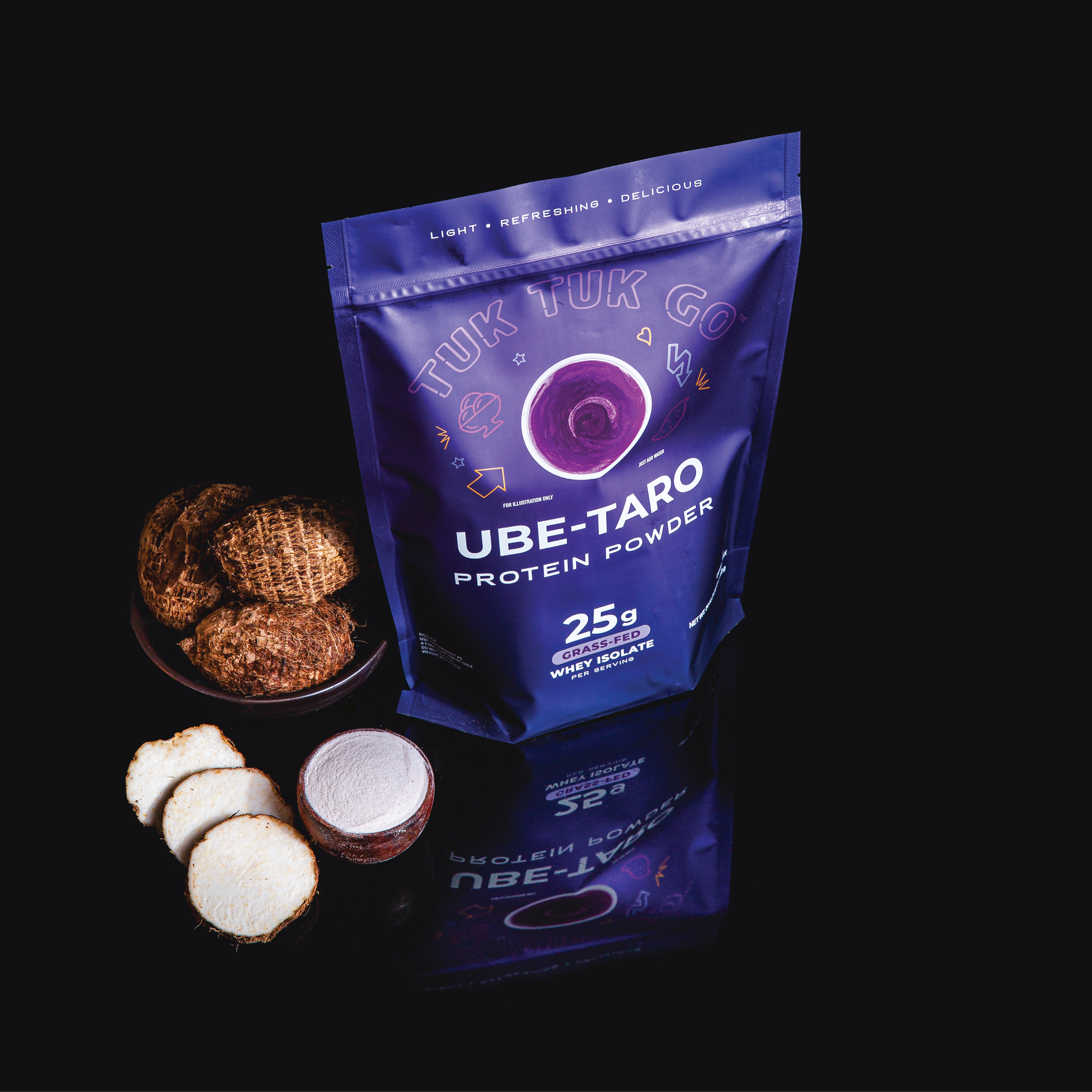 Ube-Taro Protein Powder