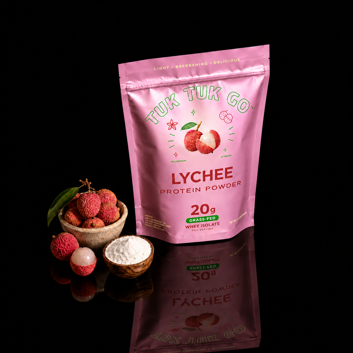 Lychee Protein Powder 1 LB